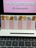 Mind Wave Sticky Markers - Poodles