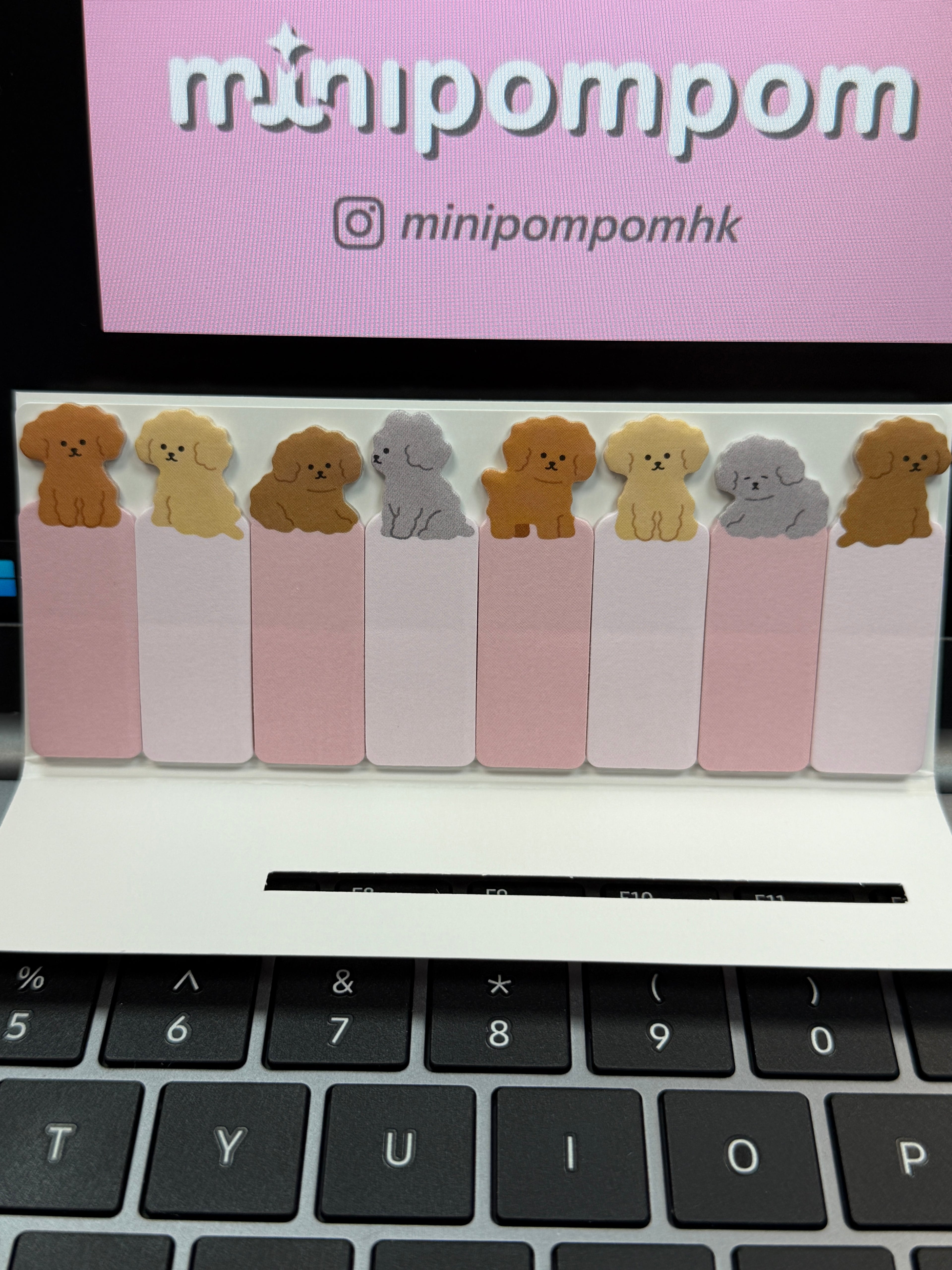 Mind Wave Sticky Markers - Poodles