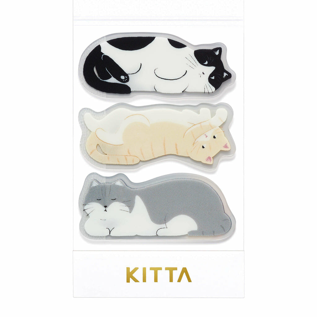 KITTA Clear stickers - cat