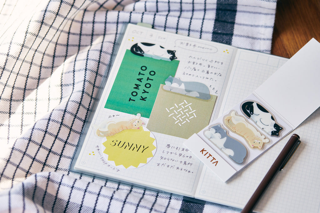 KITTA Clear stickers - cat
