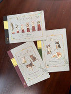 Pottering Cat “Notebook Series” Postcards - 3 designs