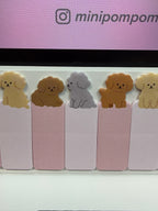 Mind Wave Sticky Markers - Poodles