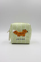Q-LiA piccolot Mini Pouch with Carabiner Hook - Fox