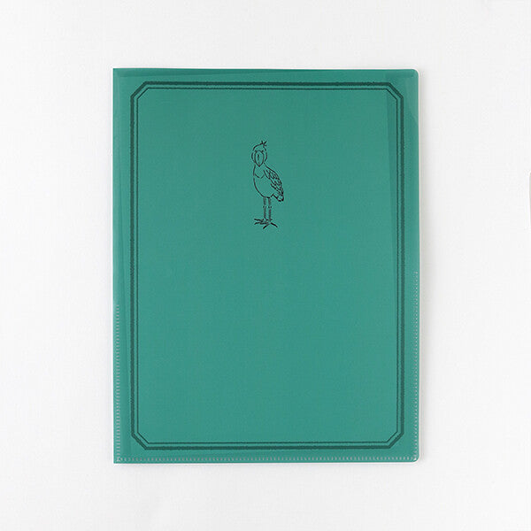 <Animal Series> A4 Clear Book File - Shoebill 鯨頭鸛