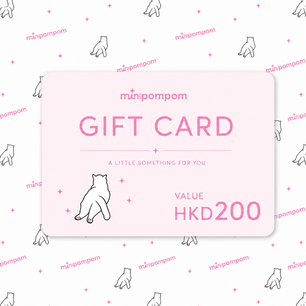 minipompom e-Giftcard ~ $200 - $800