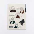<Study Holic> A5 Plastic Folder - Musicology 音楽学