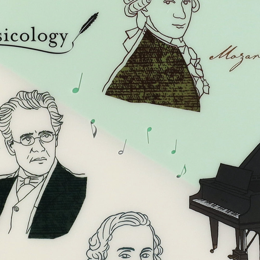 <Study Holic> A5 Plastic Folder - Musicology 音楽学