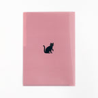 <Midnight> A5 Plastic Folder - Kuroneko