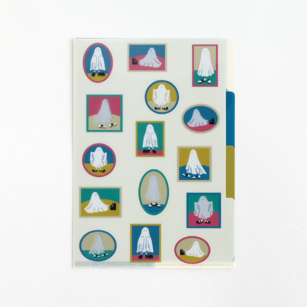 < Wearing Shoes Ghost > A5 plastic folder - 2 Designs