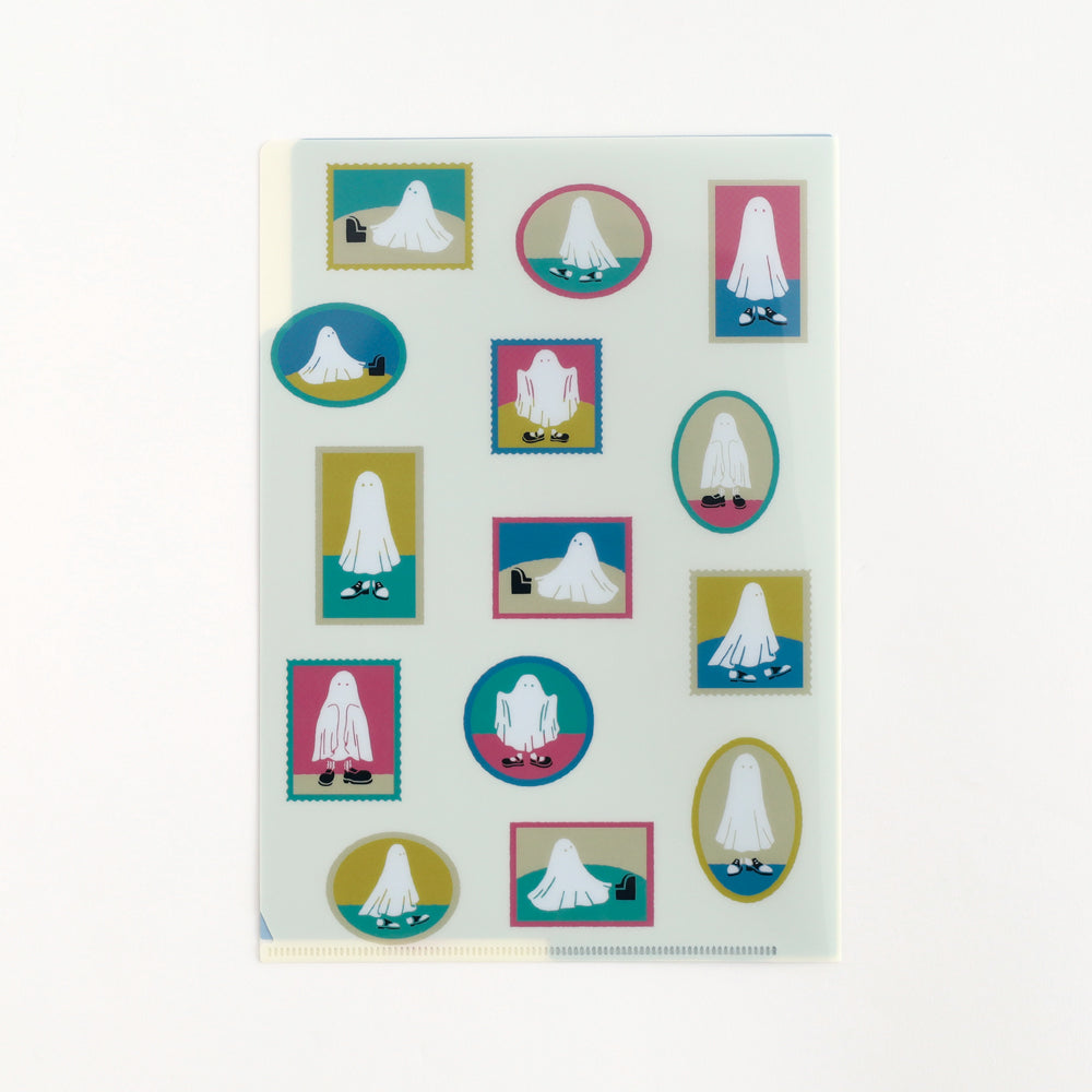 < Wearing Shoes Ghost > A5 plastic folder - 2 Designs