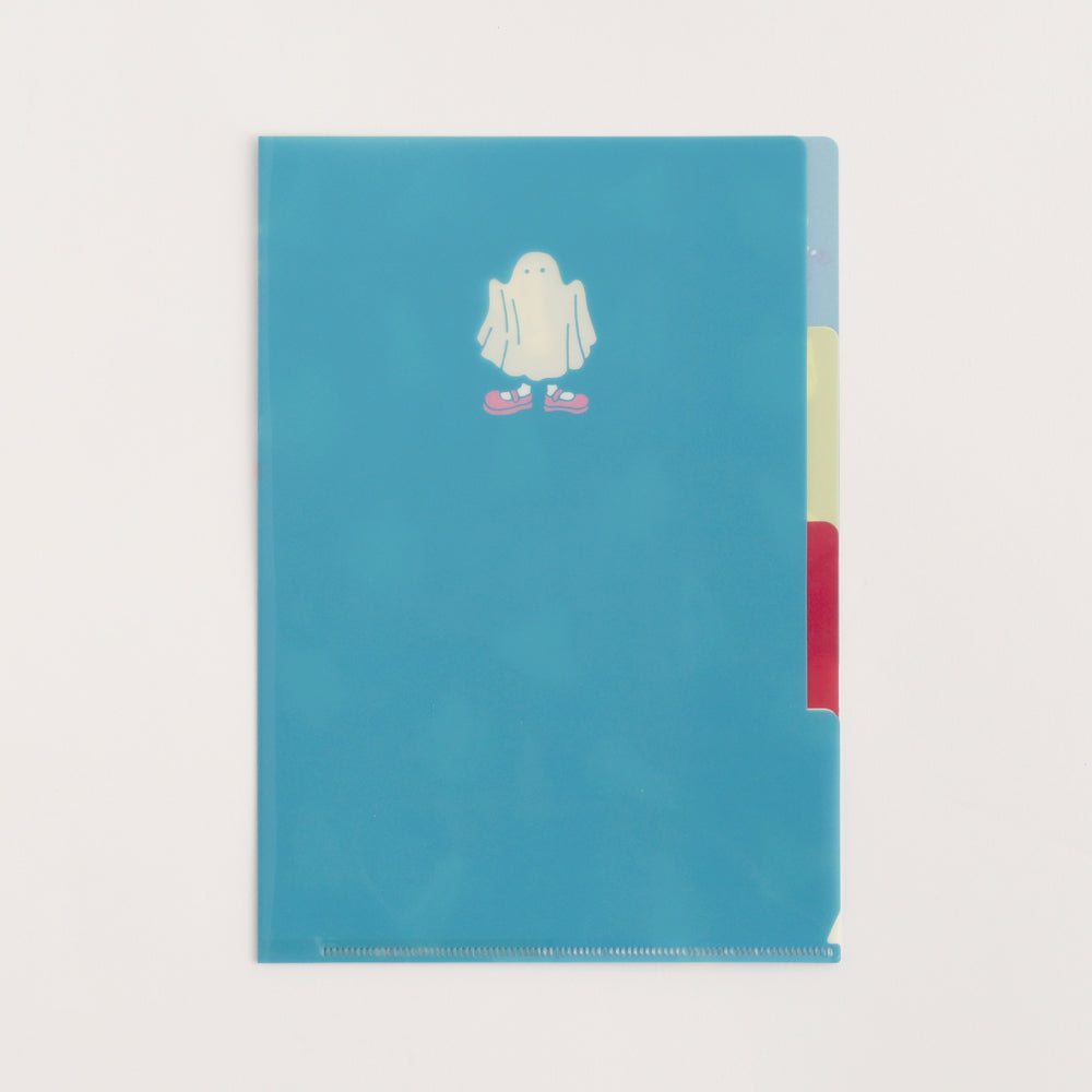 < Wearing Shoes Ghost > A5 plastic folder - 2 Designs
