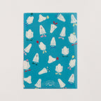 < Wearing Shoes Ghost > A5 plastic folder - 2 Designs