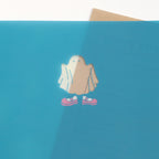 < Wearing Shoes Ghost > A5 plastic folder - 2 Designs
