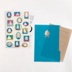 < Wearing Shoes Ghost > A5 plastic folder - 2 Designs