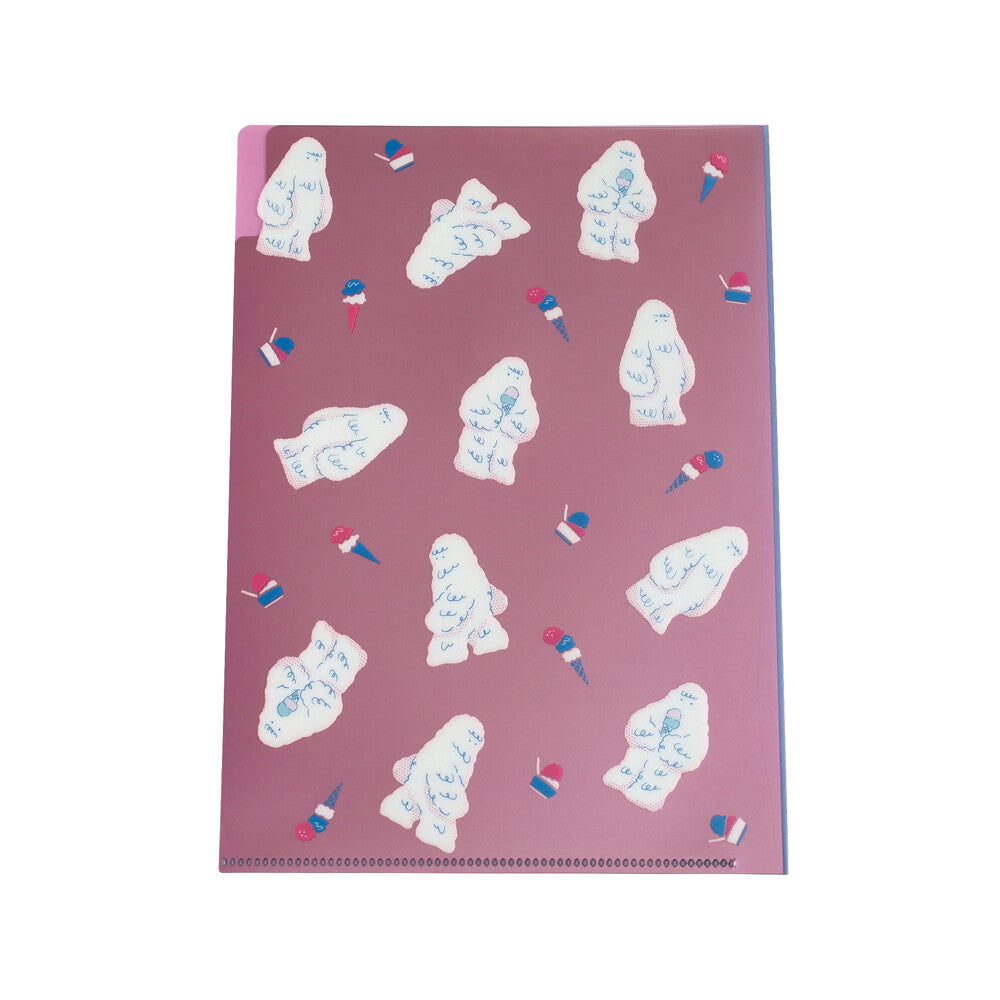 <Mikakunin> A5 plastic folder - Yeti
