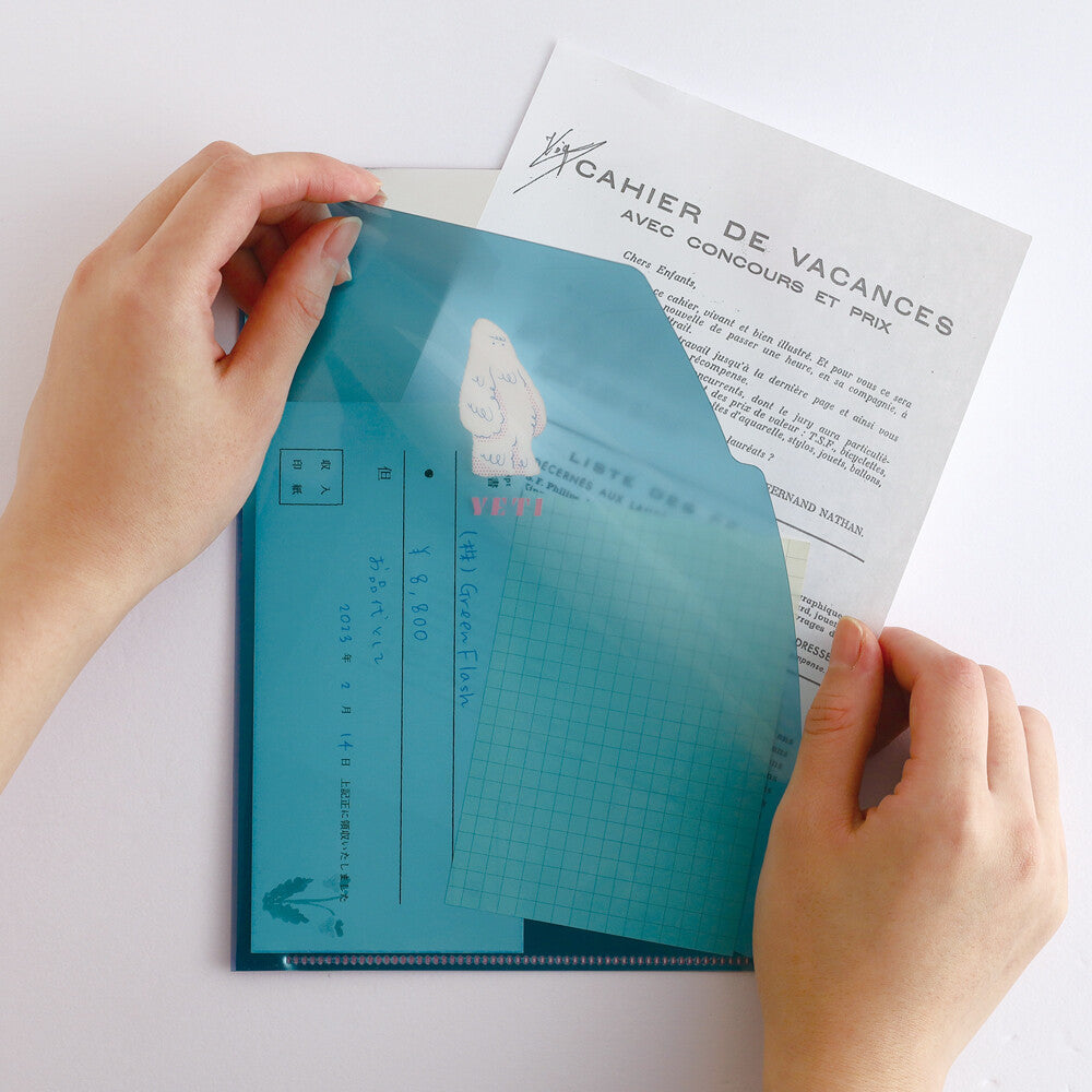 <Mikakunin> A5 plastic folder - Yeti