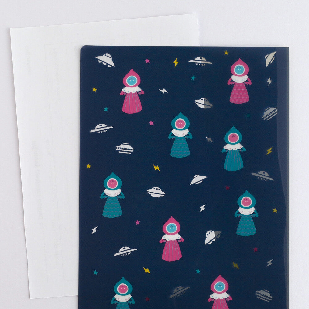 <Mikakunin> A5 plastic folder - Flatwoods Monster