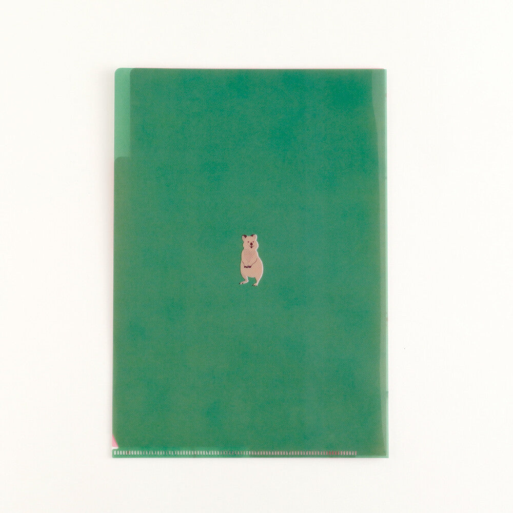 <Animal Department Store> A5 Plastic Folders - Quokka Wallaby