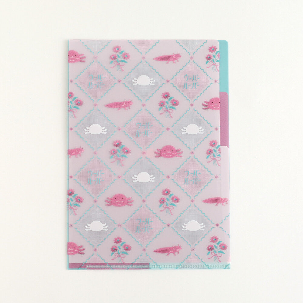 <Animal Department Store> A5 Plastic Folders - Axolotl