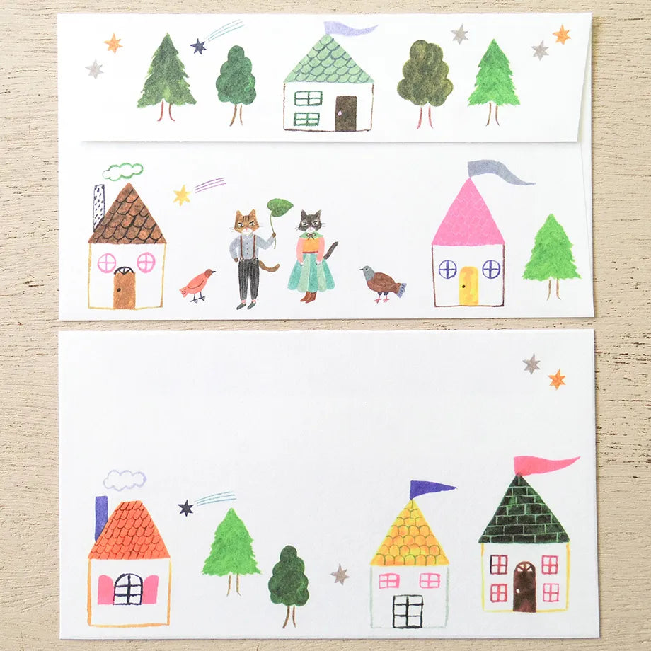 Aiko Fukawa 布川愛子 Letter Set - House