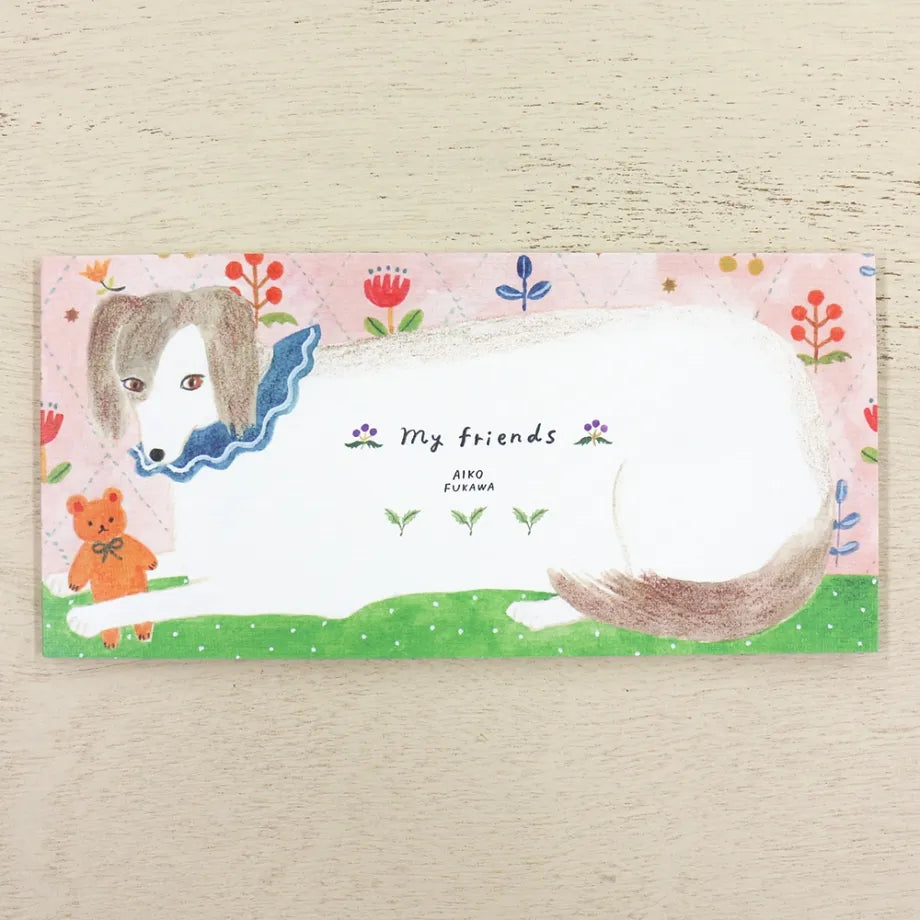 Aiko Fukawa 布川愛子 Ippitsusen Notepaper 一筆箋 - My Friends
