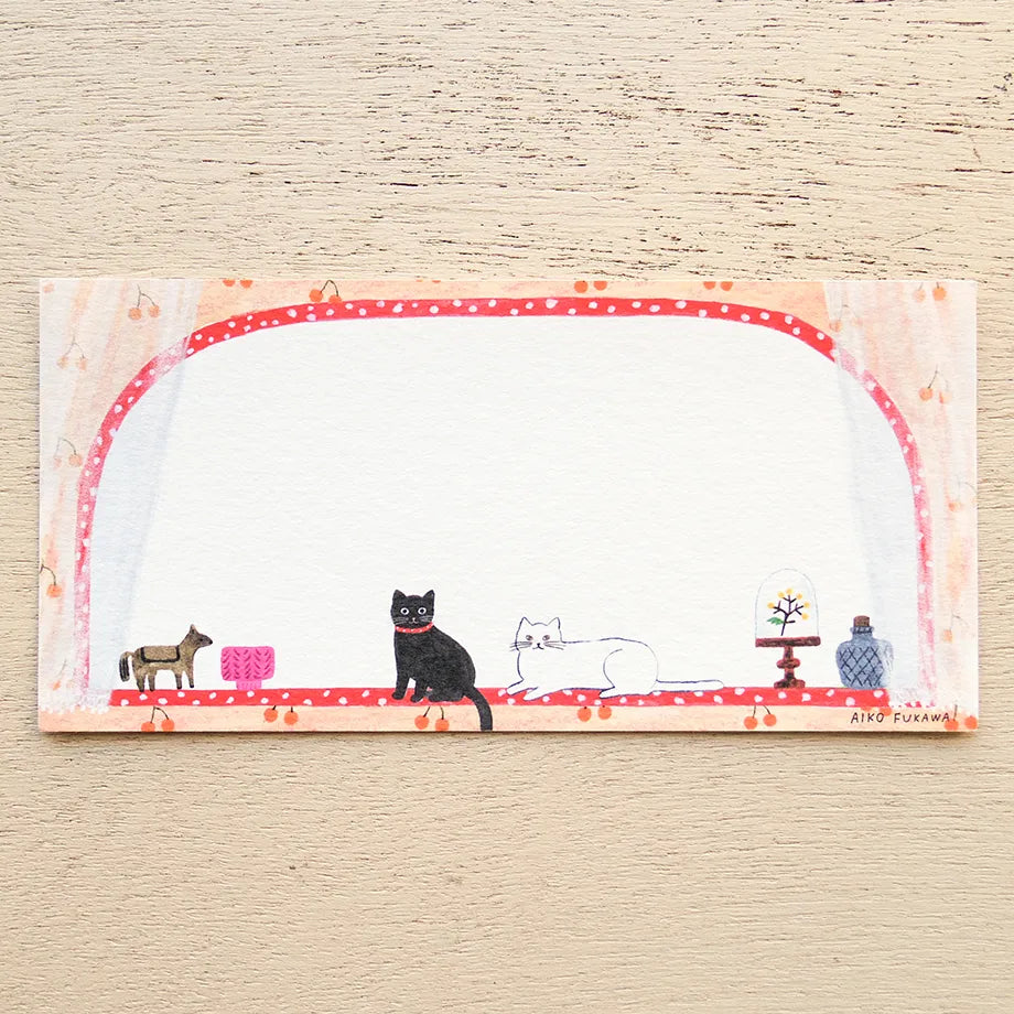 Aiko Fukawa 布川愛子 Ippitsusen Notepaper 一筆箋 - Little Window