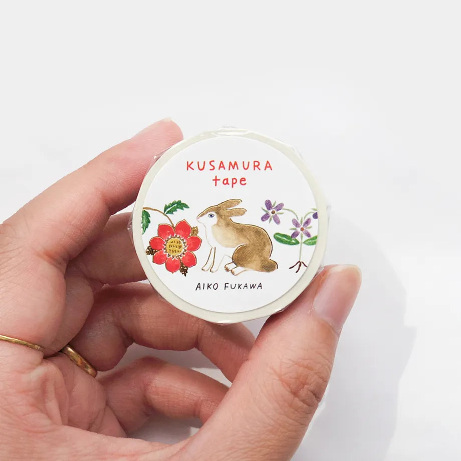Aiko Fukawa 布川愛子 Foil Stamped Masking Tape - Kusamura