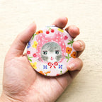 Aiko Fukawa Compact Mirror 布川愛子貓貓鏡子 - Niko Niko
