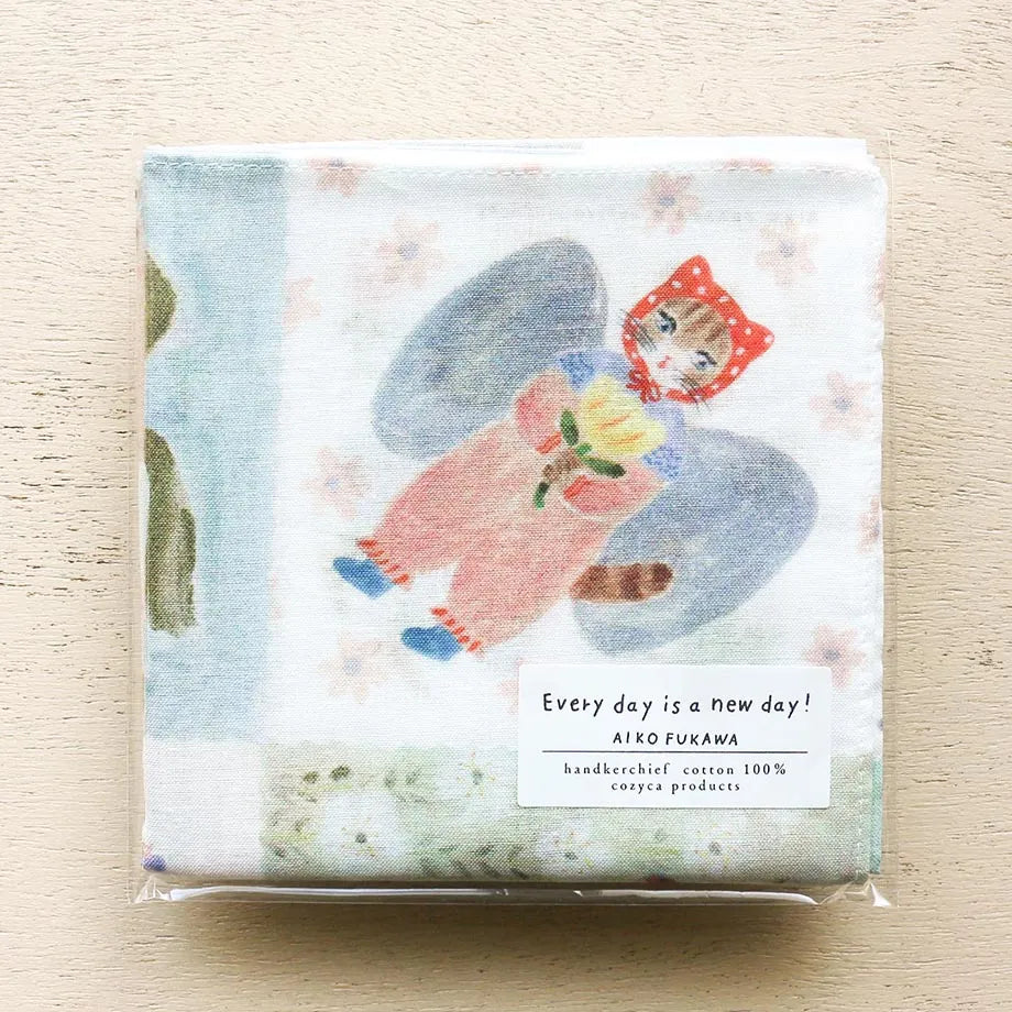 Aiko Fukawa 布川愛子 Handkerchief - Every day is a new day !