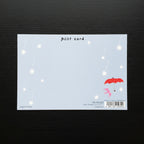 Aiko Fukawa 布川愛子 Postcard - Raindrops