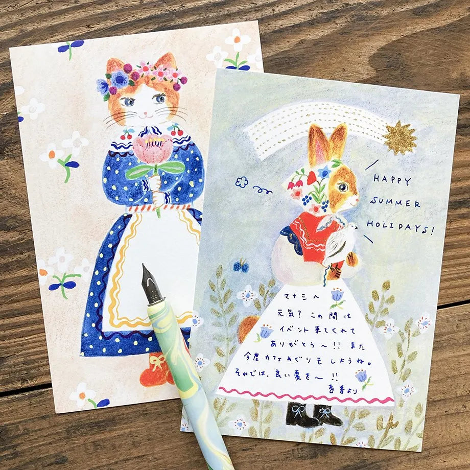 Aiko Fukawa 布川愛子 Postcard Set - Tablier