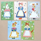 Aiko Fukawa 布川愛子 Postcard Set - Tablier