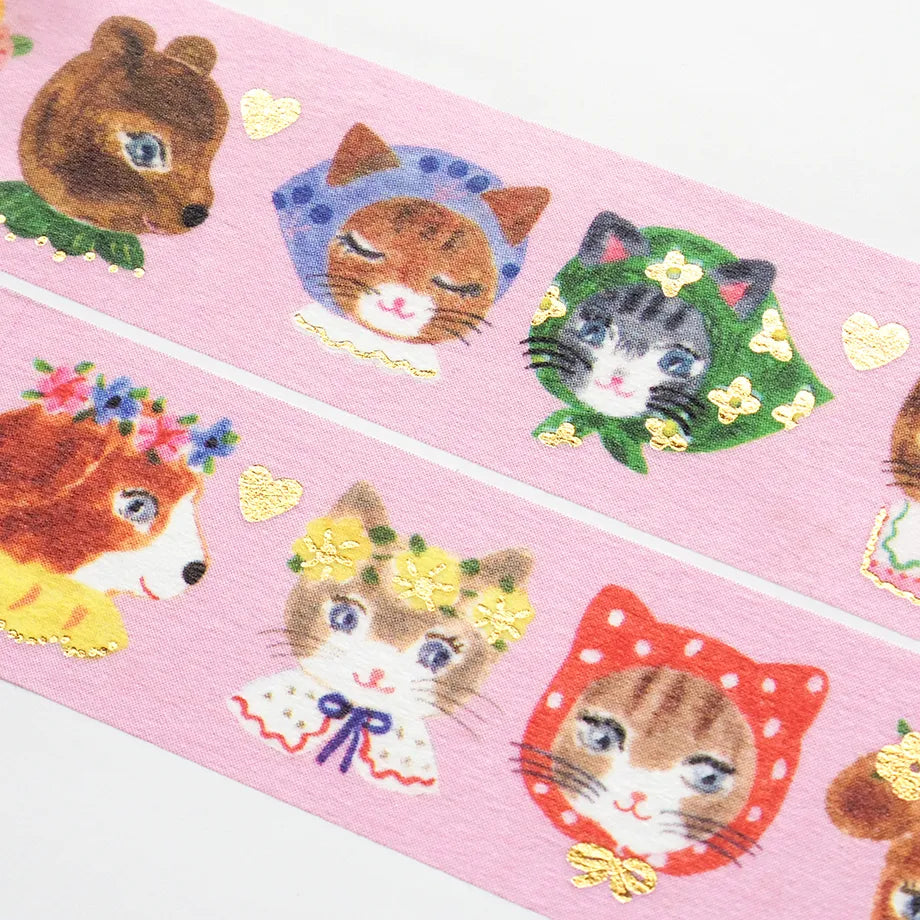 Aiko Fukawa 布川愛子 Foil Stamped Masking Tape - Niko Niko