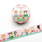 Aiko Fukawa 布川愛子 Foil Stamped Masking Tape - Snack Time