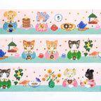 Aiko Fukawa 布川愛子 Foil Stamped Masking Tape - Snack Time