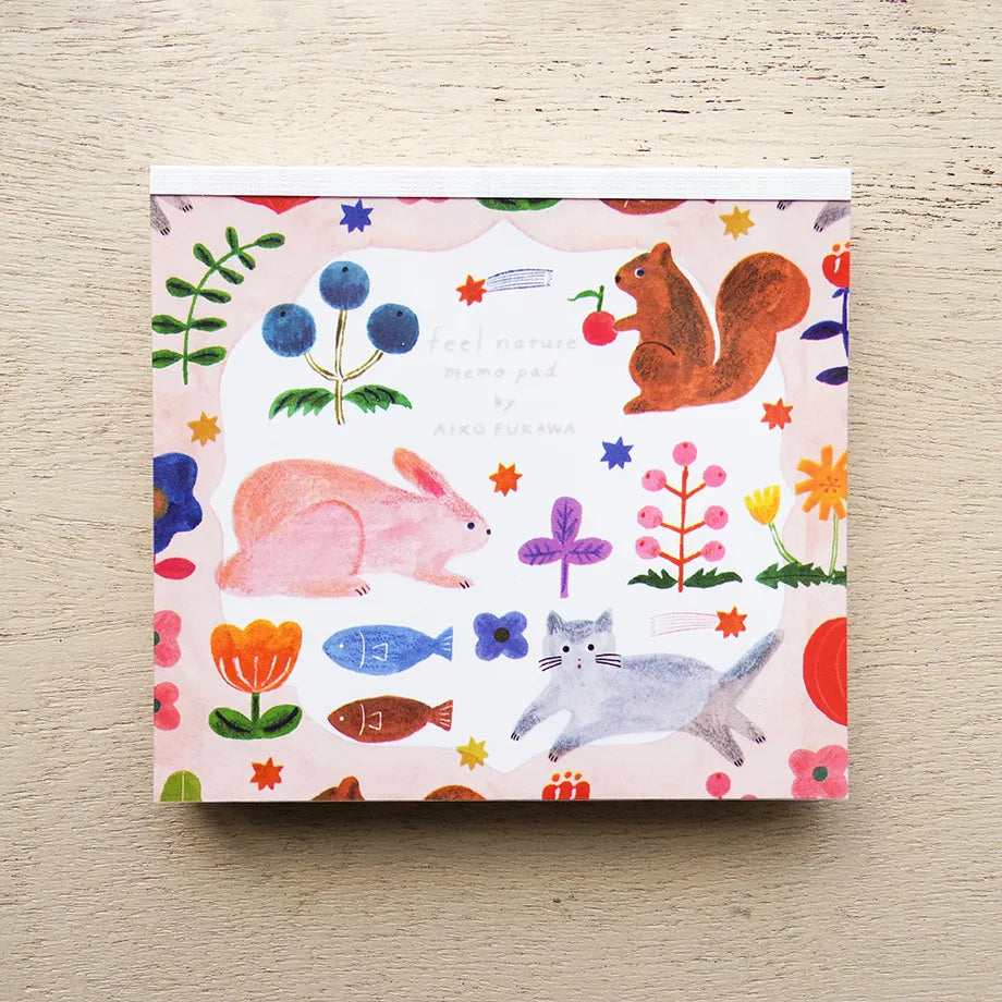 Aiko Fukawa 布川愛子 Memo Pad - Feel Nature