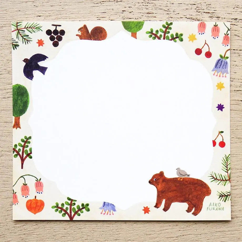 Aiko Fukawa 布川愛子 Memo Pad - Feel Nature