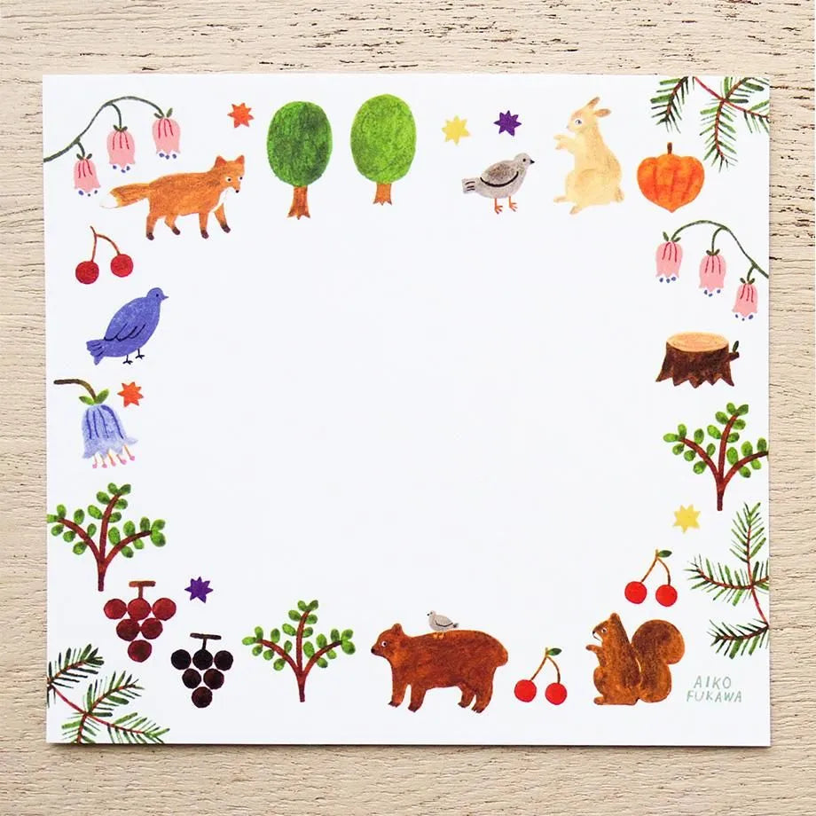 Aiko Fukawa 布川愛子 Memo Pad - Feel Nature
