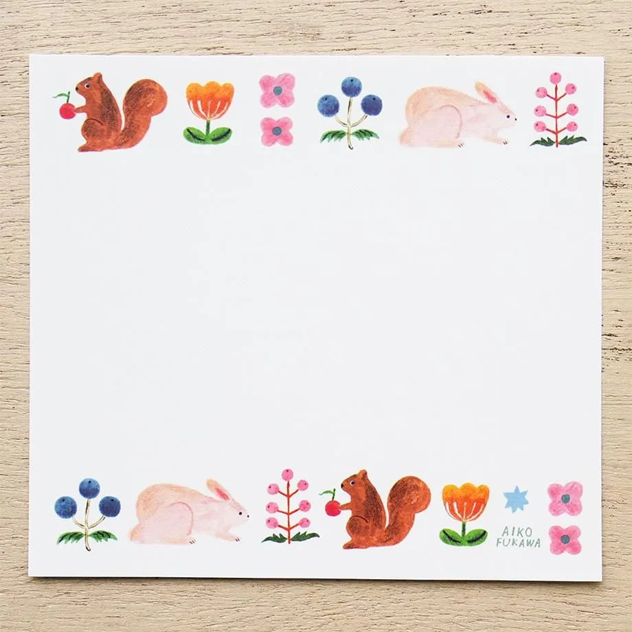 Aiko Fukawa 布川愛子 Memo Pad - Feel Nature