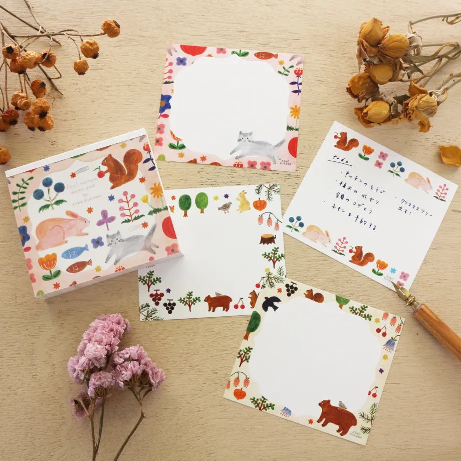 Aiko Fukawa 布川愛子 Memo Pad - Feel Nature