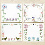 Aiko Fukawa 布川愛子 Memo Pad - Flower Gate