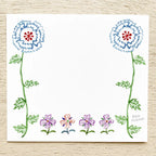 Aiko Fukawa 布川愛子 Memo Pad - Flower Gate