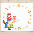 Aiko Fukawa 布川愛子 Memo Pad - Little fluffy friends