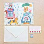 Aiko Fukawa 布川愛子 Mobile Card - "Florist"