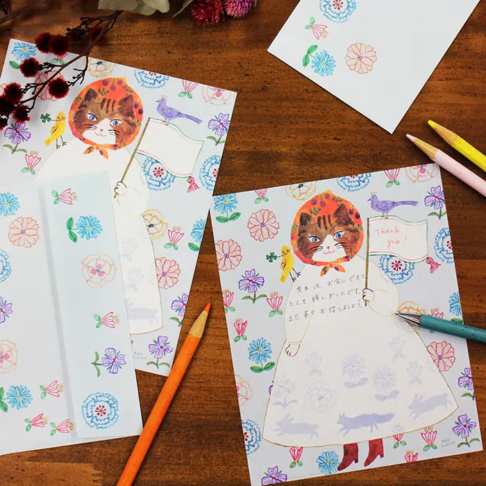 Aiko Fukawa 布川愛子 Letter Set - Neko Hana