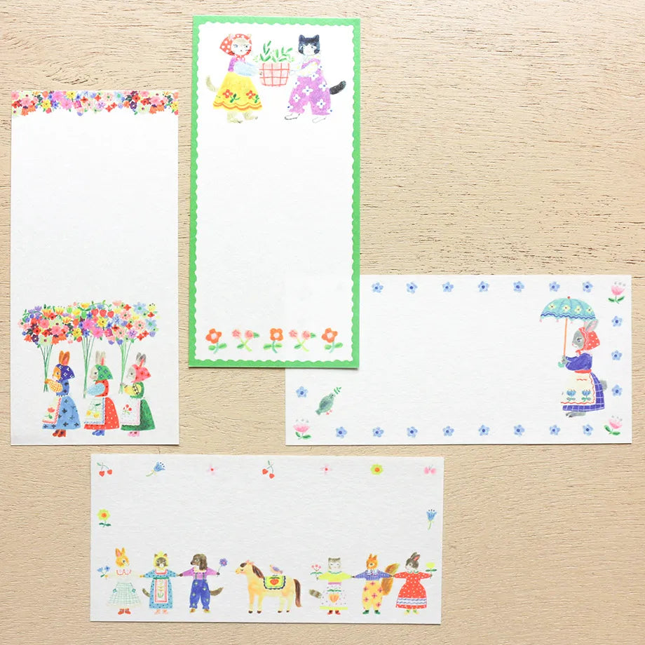 Aiko Fukawa 布川愛子 Ippitsusen Notepaper 一筆箋 - Jardin
