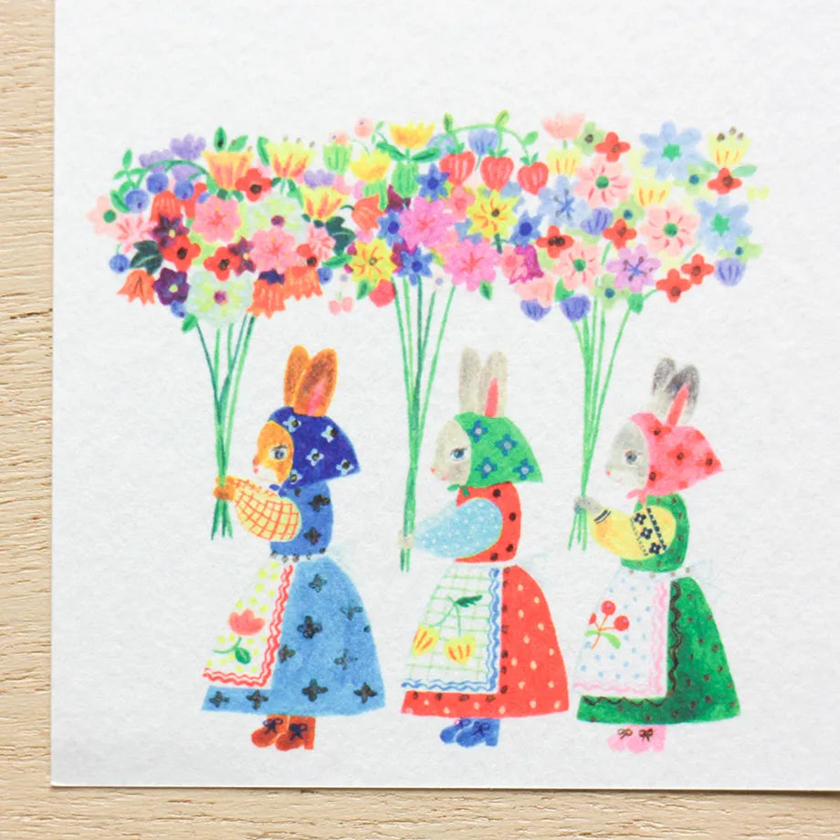 Aiko Fukawa 布川愛子 Ippitsusen Notepaper 一筆箋 - Jardin