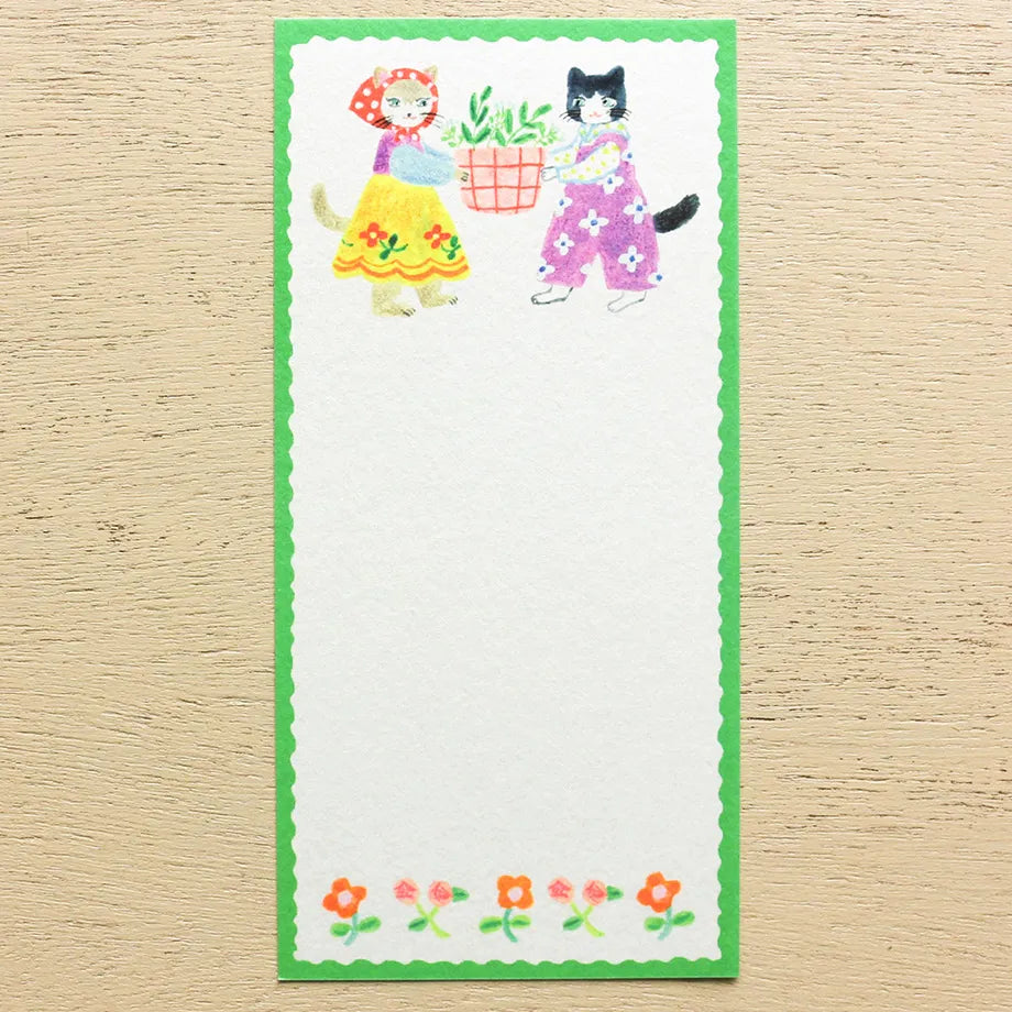 Aiko Fukawa 布川愛子 Ippitsusen Notepaper 一筆箋 - Jardin
