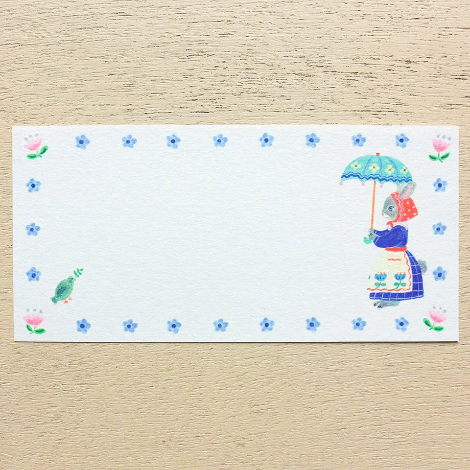 Aiko Fukawa 布川愛子 Ippitsusen Notepaper 一筆箋 - Jardin