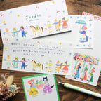Aiko Fukawa 布川愛子 Ippitsusen Notepaper 一筆箋 - Jardin